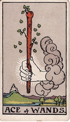 As de Bastos (Ace of Wands)
