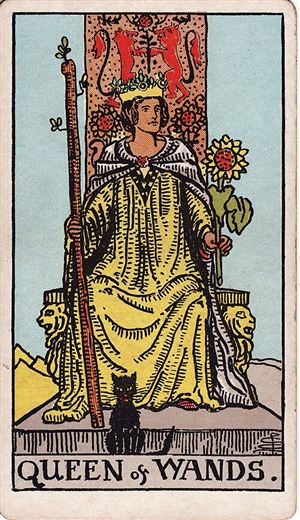 Reina de Bastos (Queen of Wands)