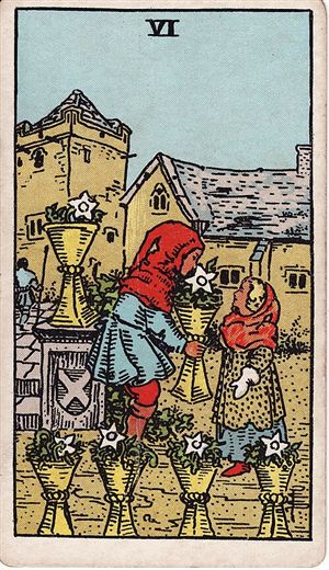 Seis de Copas (Six of Cups)