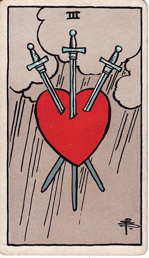 Tres de Espadas (Three of Swords)