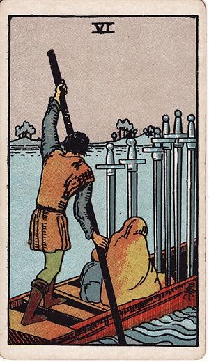 Seis de Espadas (Six of Swords)