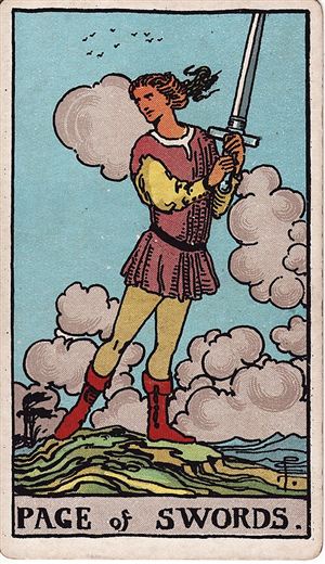 Sota de Espadas (Page of Swords)