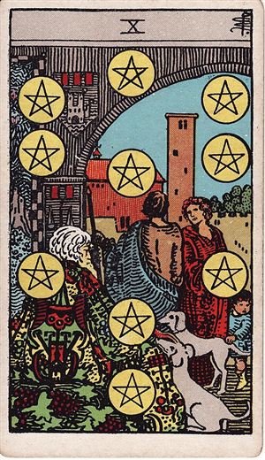 Diez de Oros (Ten of Pentacles)