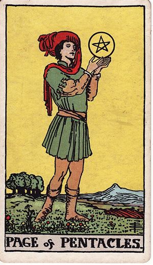 Sota de Oros (Page of Pentacles)
