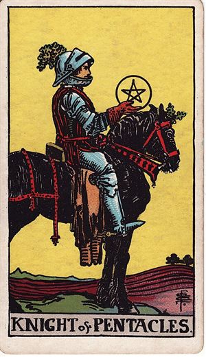 Caballero de Oros (Knight of Pentacles)