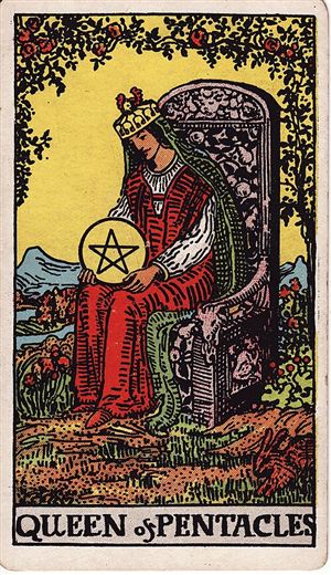 Reina de Oros (Queen of Pentacles)
